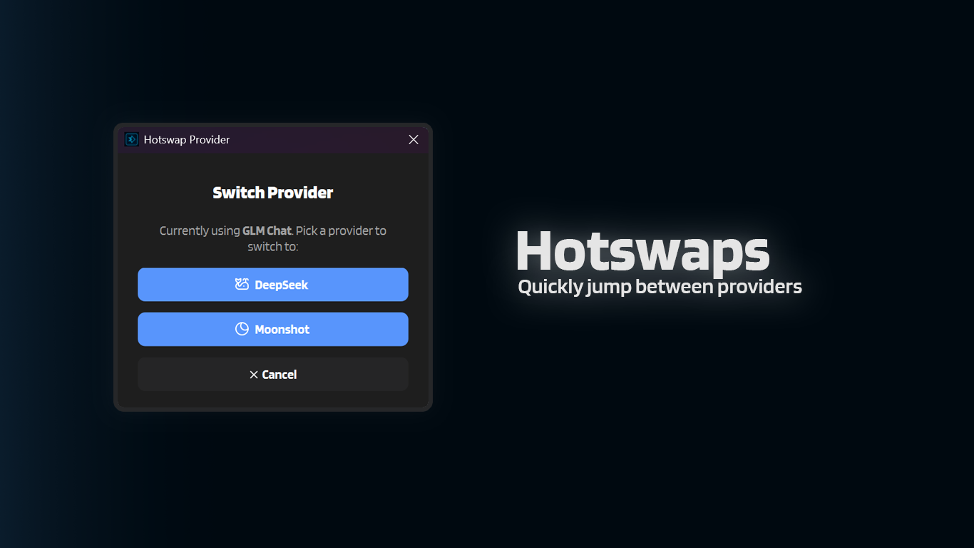 Hotswap Modal